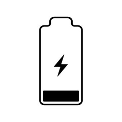 battery Charge icon Vertical vector illustration