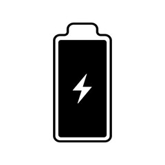 battery Charge icon Vertical vector illustration