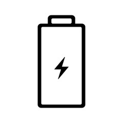 battery Charge icon Vertical vector illustration