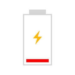 battery Charge icon Vertical vector illustration