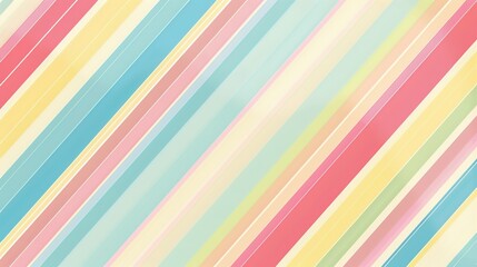 Candy stripe patttern wallpaper
