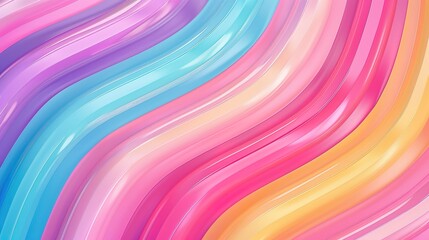 Obraz premium Sweet Candy stripe pattern wallpaper
