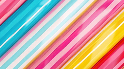 Obraz premium Sweet candy stripe pattern wallpaper
