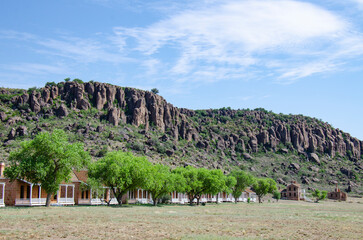 Soldiers Quarters at Fort Davis National Historic Site in Fort Davis, Texas