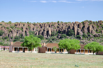 Soldiers Quarters at Fort Davis National Historic Site in Fort Davis, Texas