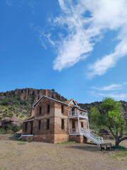 Officers Quarters at Fort Davis National Historic Site in Fort Davis, Texas