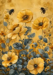 Honey Bees Junk Journal Pages Vintage Honeycomb Junk Journal