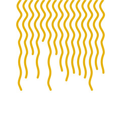 Instant noodle pattern. Instant noodle symbol. Noodle seamless pattern vector