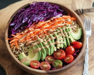 Vibrant Healthy Food Selection for Clean Eating
