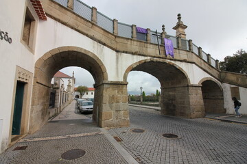 Obraz premium Castelo Branco, Beira Baixa, Portugal, April 12, 2024, Views from Castelo Branco