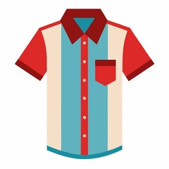 illustration of a colorful shirt
