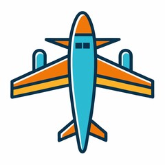 illustration of airplane