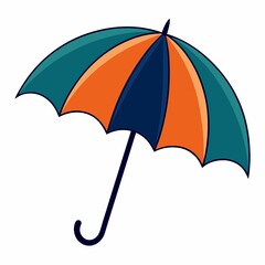 umbrella isolated on white background