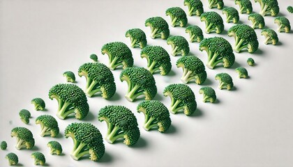 Broccoli Gradient: From Florets to Full Heads