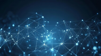 Abstract plexus network background. Digital technology concept.