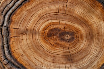 Natural wood texture showcasing rings and patterns from years of growth