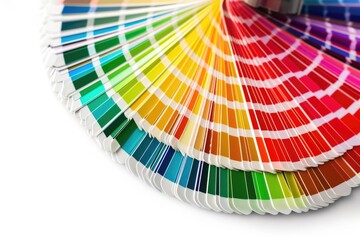 Vibrant Color Picker Closeup for Print and Design - Abstract Color Palette Guide