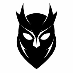 Obraz premium black and white mask