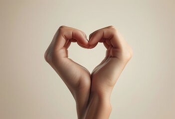 Fototapeta premium hand heart