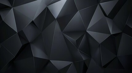 Abstract dark grey geometric background
