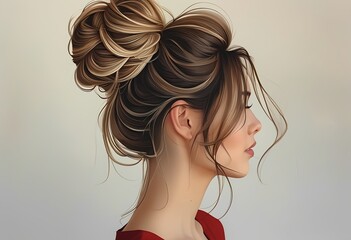 Naklejka premium updo