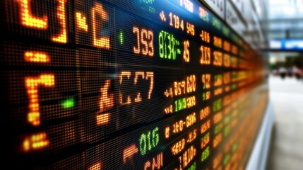 Obraz premium Bright Market Trends with User-Friendly Design