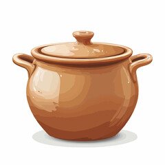 Versatile Pot Vector Illustration for Your Projects - Isolated Illustration