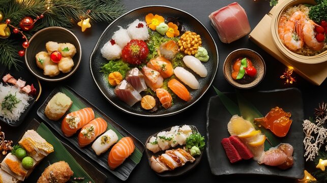 Indulge in the artistry of culinary masterpieces, where vibrant hues and delectable textures dance on the canvas of a plate. Each dish is a symphony of flavors