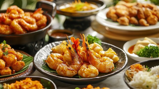 Indulge in the artistry of culinary masterpieces, where vibrant hues and delectable textures dance on the canvas of a plate. Each dish is a symphony of flavors
