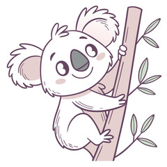 Cute Baby koala Illustration