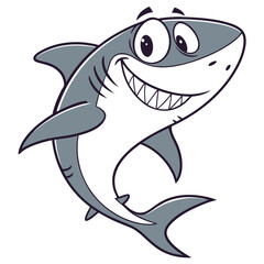 Cute shark Illustration