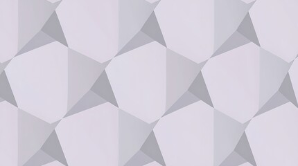 Geometric Grey Hexagon Pattern 