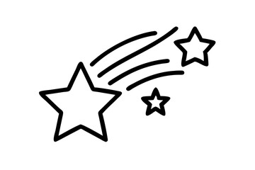Obraz premium Shooting Star icon
