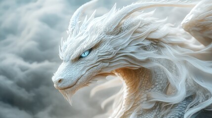 Majestic Mythical Creature with Imposing Presence and Unique Details