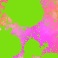 Obraz premium green splashes