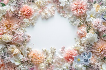 floral background with space for your text