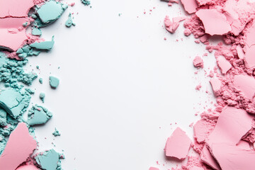 abstract pastel color background in pink and blue colors