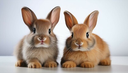 Obraz premium two rabbits
