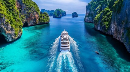 Sailing Through Clear Tropical Waters