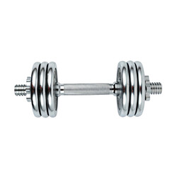 Fototapeta premium Collapsible dumbbell isolated on transparent background png