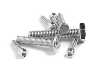 Tap bolts isolated on white background