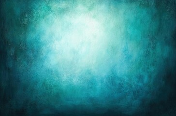 Fototapeta premium Abstract background with light blue and green tones vintage texture with grainy effects 