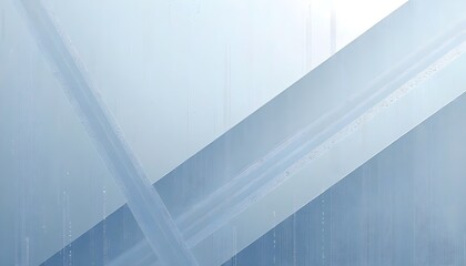 An abstract geometric background image featuring a dynamic arrangement of triangles in various shades of blue. The overlapping shapes create a sense of depth and movement