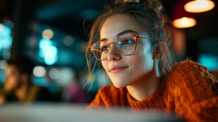 Diverse students collaborate on a project in a bright classroom during afternoon study hours