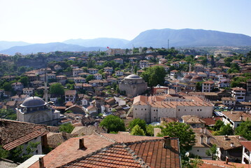 Obraz premium Safranbolu is one of the Ottoman cities of Turkey. The oldest surviving Ottoman houses are here. It is protected by UNESCO.