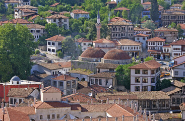 Fototapeta premium Safranbolu is one of the Ottoman cities of Turkey. The oldest surviving Ottoman houses are here. It is protected by UNESCO.