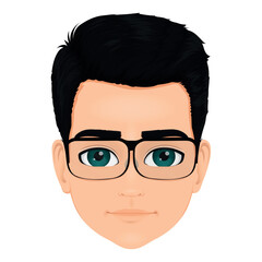 portrait or head of a young person