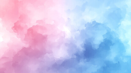 Fototapeta premium Dreamy Pastel Watercolor Background with Soft Pink, Purple, and Blue Tones, for textures backgrounds and web banners design