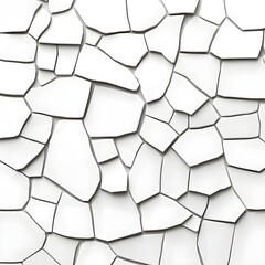 Cracked White Surface Texture for Background or Design Use