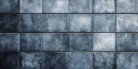Naklejka premium Textured gray tile patterns for modern interiors interior design digital art contemporary style overhead view aesthetic appeal